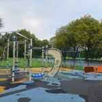 Climbing frame for older children at Sefton Park Playground Climbing frame for older children at Sefton Park Playground