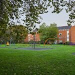 Play equipment on the grass at Aigburth Vale Play Area Play equipment on the grass at Aigburth Vale Play Area