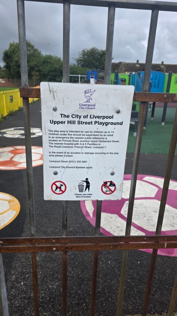 Upper Hill Playground, Liverpool (photo 14) Upper Hill Playground, Liverpool (photo 14)